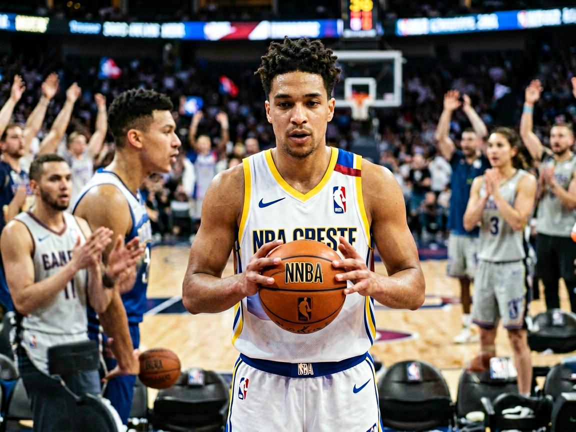 NBA球星赛后采访视频截图